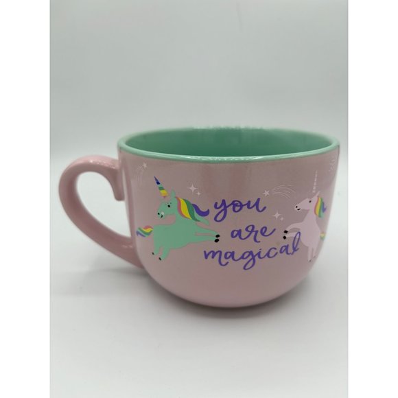 Eccolo Rainbow Unicorn Mug Your are Magic Oversize Coffee Mug 2018 - Picture 11 of 11